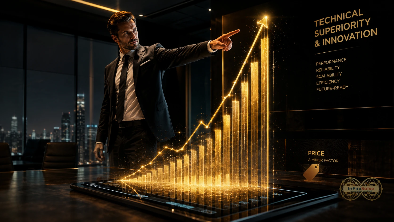 Mastering FAR Part 15 Best Value Tradeoff vs LPTA Proposal Evaluations Hero Photorealistic Visual
