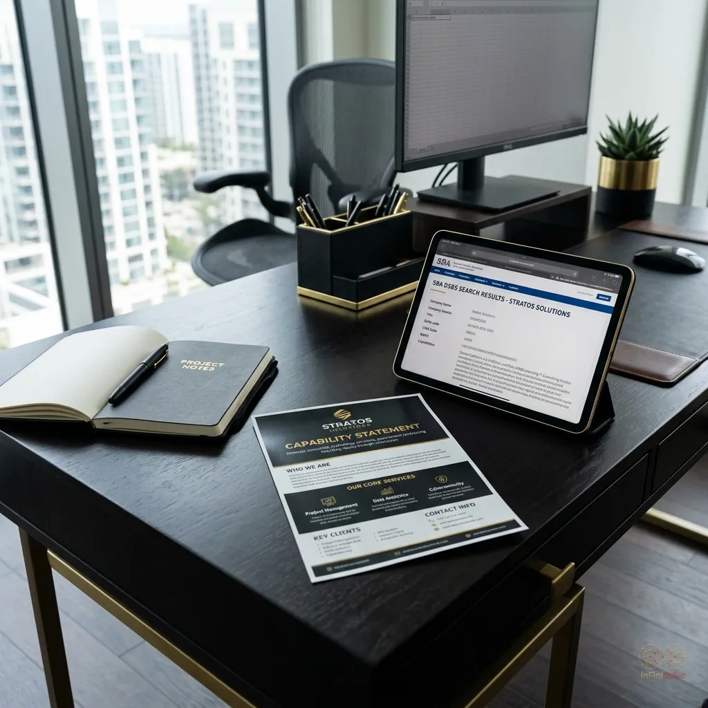 Digital marketing strategy whiteboard for targeting federal buyers
