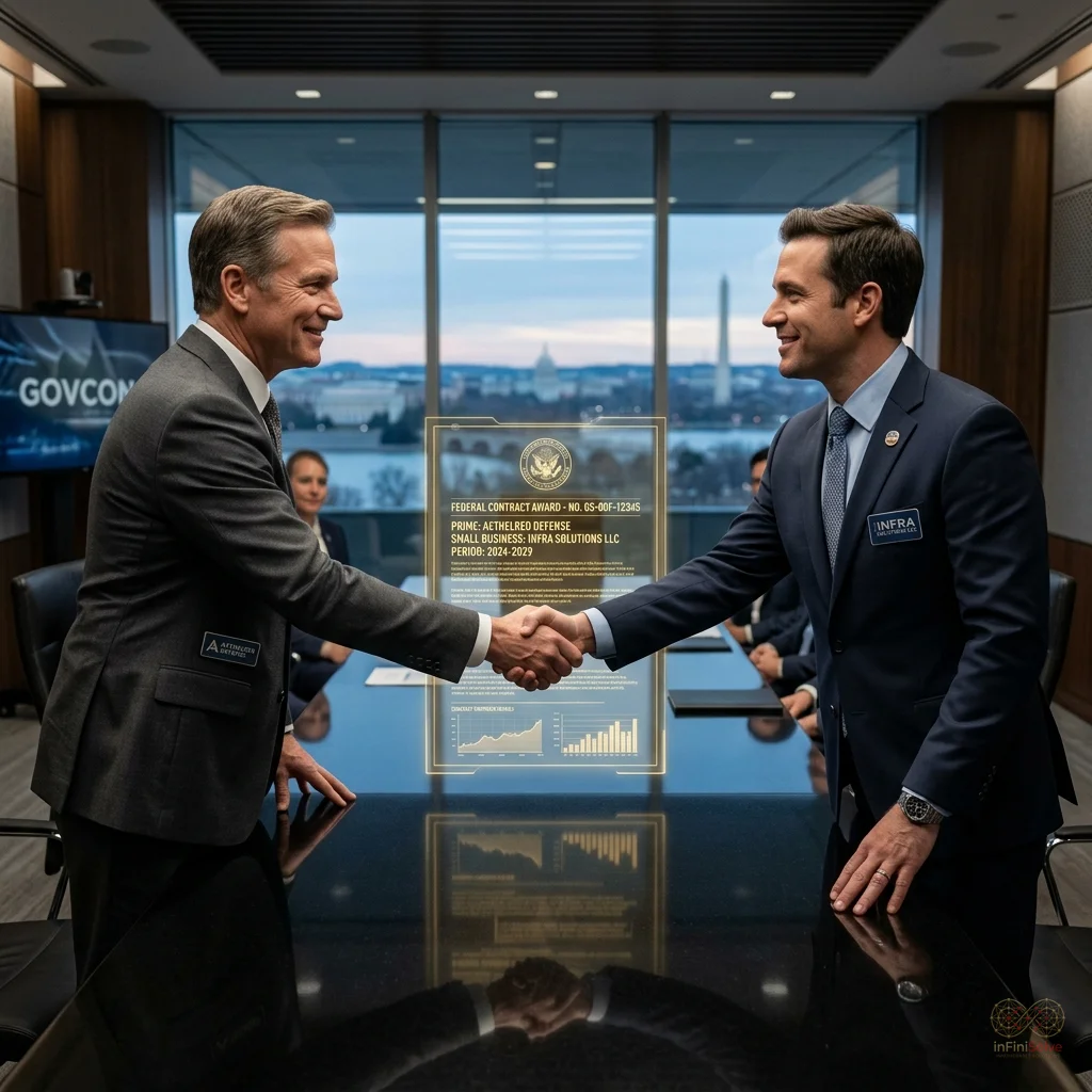 Strategic Teaming & Joint Ventures: Scaling Small Business Federal Power Hero Visual