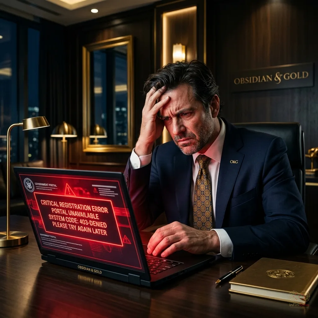 Top 5 SAM.gov Registration Mistakes That Disqualify Small Businesses Hero Photorealistic Visual