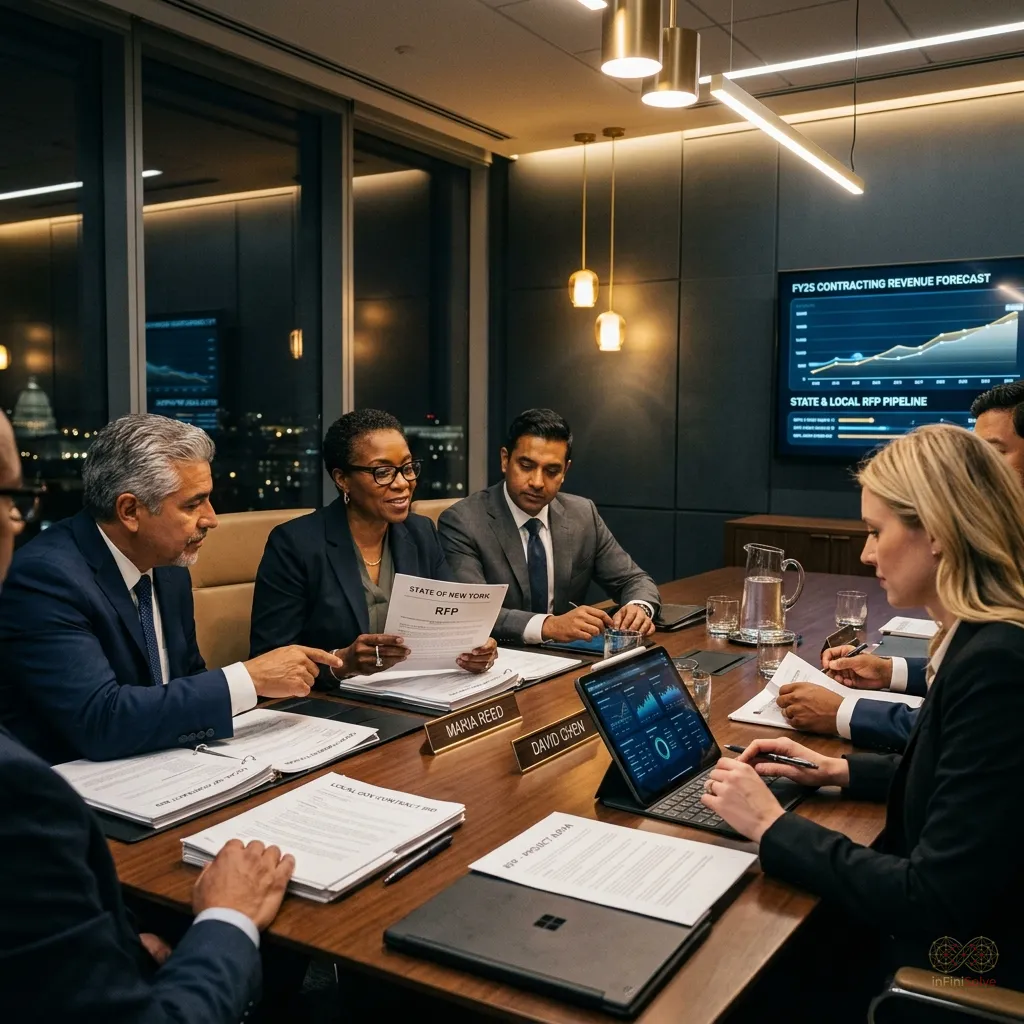 State and Local Government Contracting: Leveraging Texas HUB and Municipal RFPs Hero Photorealistic Visual